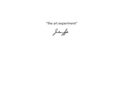 "the art experiment"