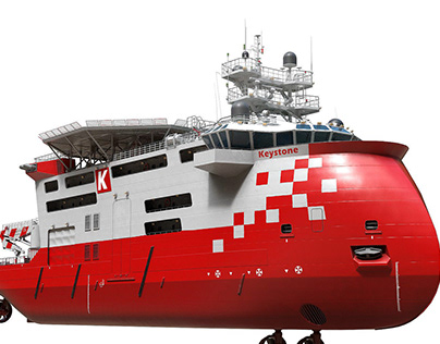 Offshore Construction Vessels OCV 3D model