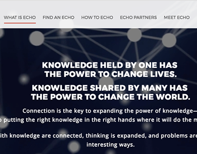 Website for ECHO Colorado