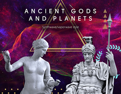 Ancient Gods and Planets [synthwave/vaporwave]