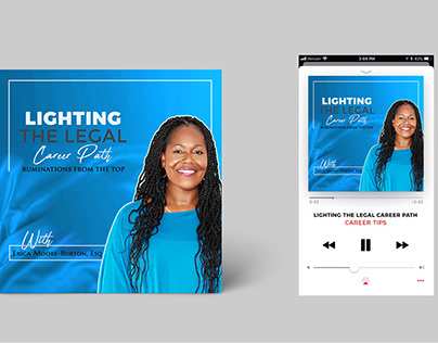 Lighting Podcast Cover Design