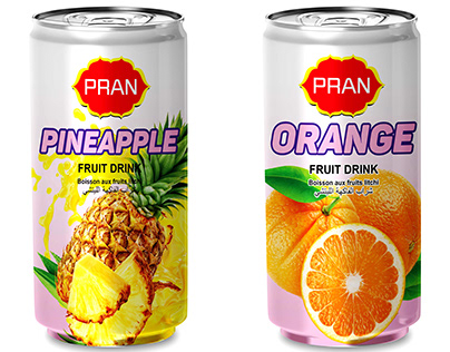 Pran Fruit Drink 9 Flavours For Export Market