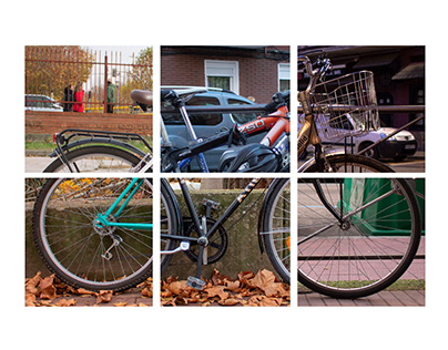 Serie fotográfica "La bicicleta"