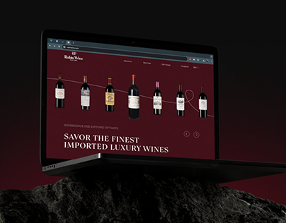 Web-site For Rubin Wine Alcohol Merchant