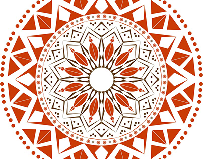 Simple Mandala Design Artwork