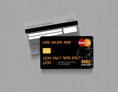 BANK MASTER CARD DESIGN