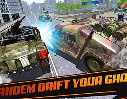 Military Drift World - War Town Drift Racing Game
