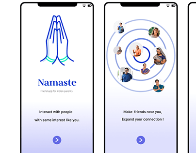 Namaste (find friend app for Indian Parents )