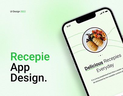 Recepie App Design