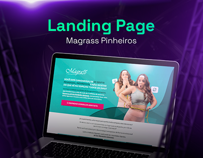 Landing Page (Página de vendas) - Magrass Pinheiros