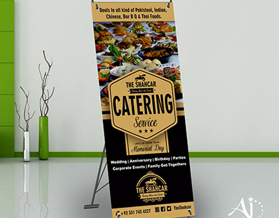 The Shahcar Event Management - Standee Design