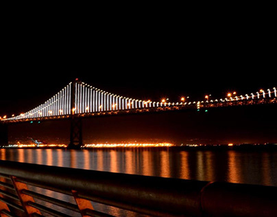 USA. San Francisco. Bay Bridge.