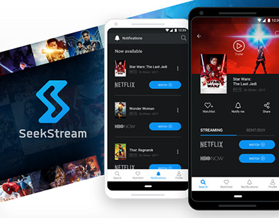 SeekStream - Mobile App | UX & UI | Case Study