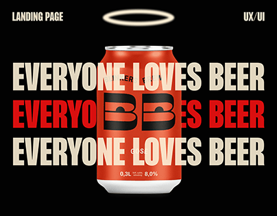 Blinkers Brew | Landing page for the beer brand
