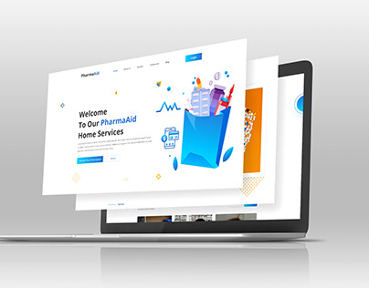 Online Pharmacy Landing Page Design
