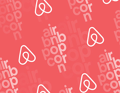 Airbnb Popcorn Packaging Design
