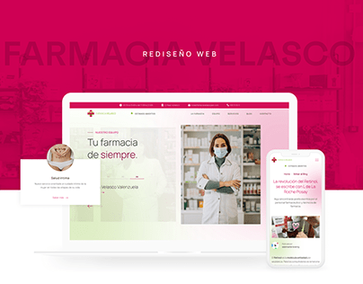 Rediseño web Farmacia Velasco