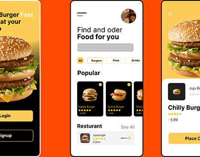 Food App Ui Design