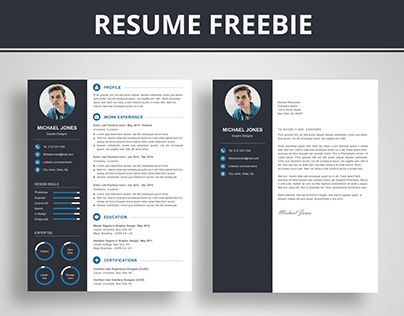 Resume and cover letter template