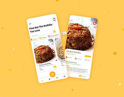 Food App Mobile UI/UX Design