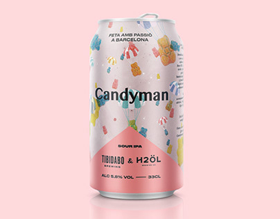Candyman Beer - Collaboration with Tibidabo