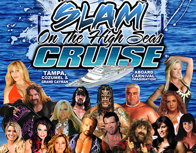 Wrestlers Rescue Slam on the High Seas Cruise Flyer