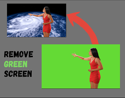 green screen removed