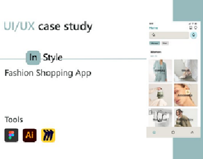 Case study for fashion shopping app