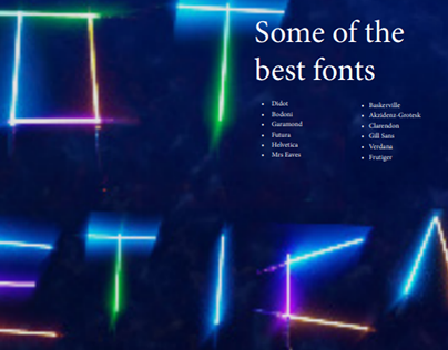 Best and worst fonts