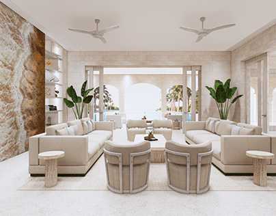 Luxury Beach House Interior
