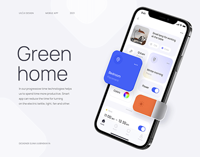 Smart home app - Green home