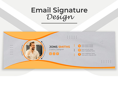 Email Signature Template Design