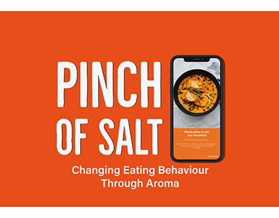 Pinch of salt-changing eating behaviour though aroma