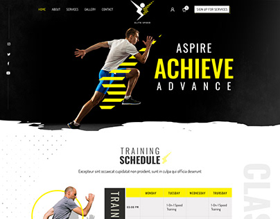 Fitness Coaching Website