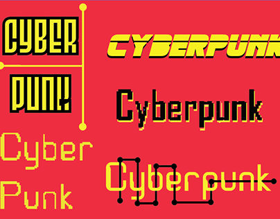 Cyberpunk Typefaces