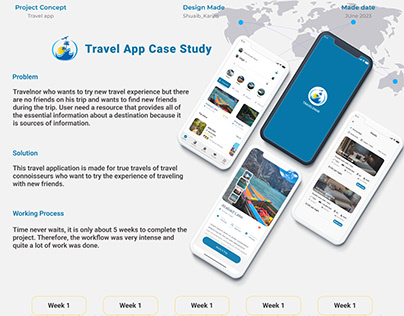 Travel UX & UI Case Study