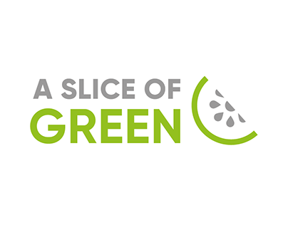 A Slice of Green Logo & Packaging Design