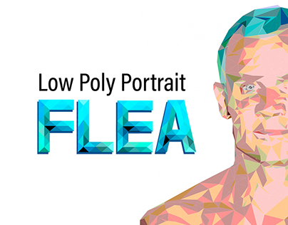 Low Poly Portrait - Flea