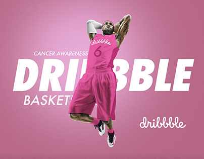 Dribbble Basketball Teams Up With Cancer Awareness