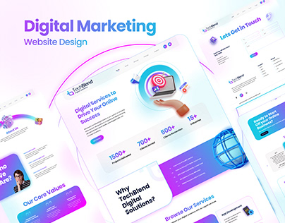 Digital Marketing Agency Design Website
