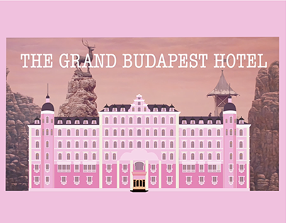The Grand Budapest Hotel - motion graphics