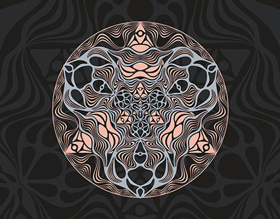 OX Mandala | MERKABA collection | pattern design