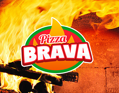 Pizza Brava Branding