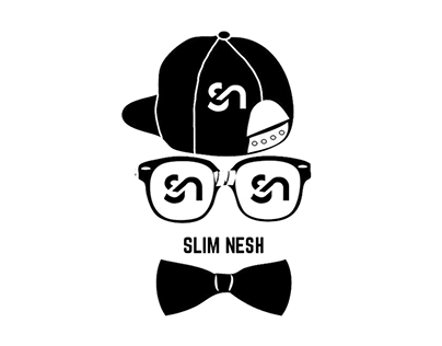 slim Nesh Logo Design