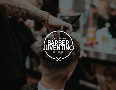 Barber Juventino / Barbershop Logo & Identity