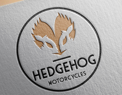 Hedgehog Motorcycles visual identity