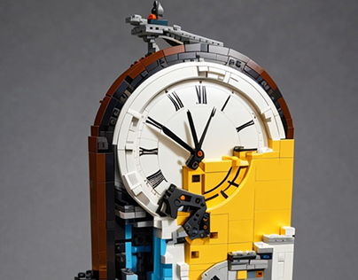 Clockwork Dreams: Surreal Lego Art