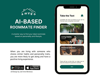 AMIGO: An AI-based Roommate Finder App