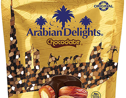 Arabian Delight Dark Chocodates, 90 gm