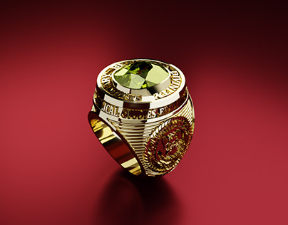 Men's Signet Ring - Custom Jewelry Design